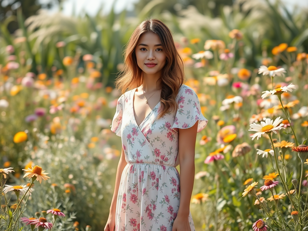 enlightennext.de | Les robes champêtres inspirées de la nature: couleurs et motifs floraux